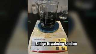 汚泥脱水用保持剤