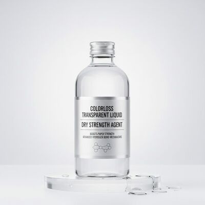 Colorless Transparent Liquid Dry Strength Agent with Amphoteric Lonicity to Improve Tensile Strength and Burst Strength for Paper