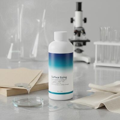 紙および繊維加工用の水溶性アニオン性表面サイズ剤（糸くず防止および脱落防止特性付き）