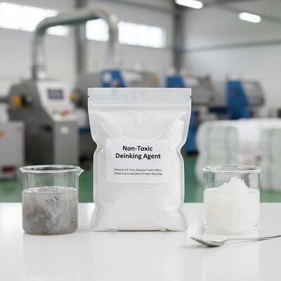 お買い得 高白色度インク除去パルプを製造する古紙用無毒脱墨剤、持続可能な製紙リサイクルに向けた生分解性 オンライン