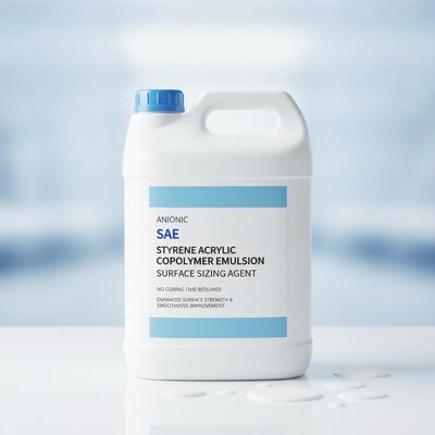 お買い得 アニオン性SAEスチレンアクリル共重合体エマルジョン表面サイズ剤で、硬化時間を必要とせず、表面強度の向上と平滑性の向上が可能 オンライン